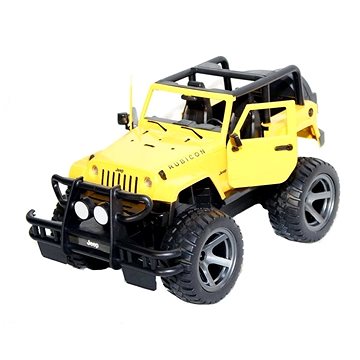 

Siva Jeep Wrangler žlutý