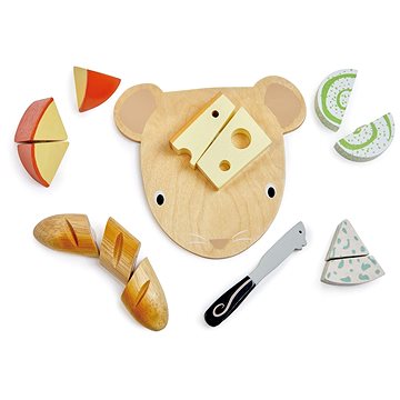 

Tender Leaf Dřevěná sada sýrů na krájení Cheese Chopping Board