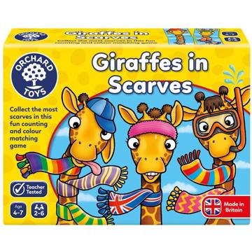 Orchard Toys Vzdělávací hra - Žirafy v šálách
