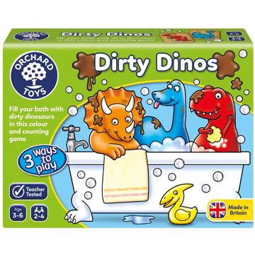 Orchard Toys Vzdělávací hra - Dinosauři, do vany!