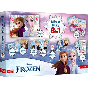 

Trefl Sada her Mix&Play 8v1 Ledové království