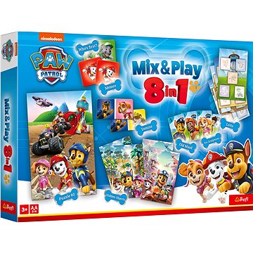 

Trefl Sada her Mix&Play 8v1 Tlapková patrola