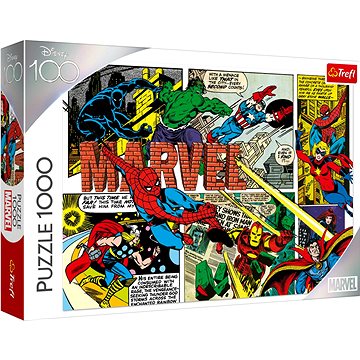 

Trefl Puzzle Disney 100 let: Neporazitelní Avengers 1000 dílků