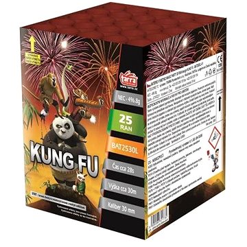 

TARRA Ohňostroj baterie výmetnic - kung fu 25 ran