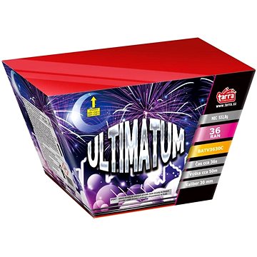 

TARRA Ohňostroj baterie výmetnic - ultimatum 36 ran
