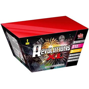 

TARRA Ohňostroj baterie výmetnic - revolutions xl 64 ran