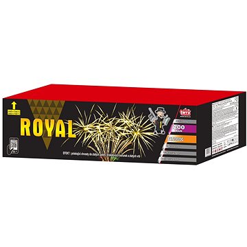 

TARRA Ohňostroj baterie výmetnic - royal 200 ran
