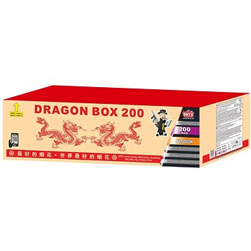

TARRA Ohňostroj baterie výmetnic - dragon box 200 ran