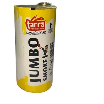

Tarra Dýmovnice Jumbo smoke žlutá 1 ks trhací pojistka
