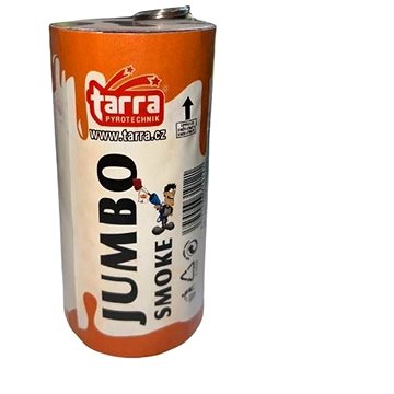 

Tarra Dýmovnice Jumbo smoke oranžová 1 ks trhací pojistka