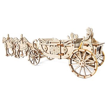 

UGEARS 3D puzzle Královský kočár 290 dílků