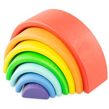 

Ulanik Montessori dřevěná hračka Rainbow Small