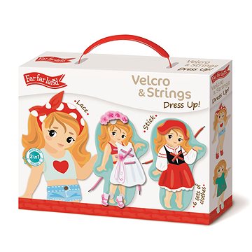 

Far Far Land Velcro & strings Obleč se!