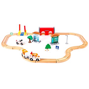 

Aga4Kids Dřevěná vláčkodráha DS5647