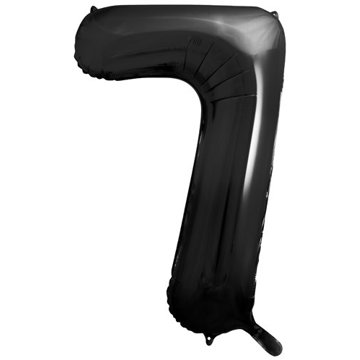 

vybavsenaparty Fóliová číslice černá '7' - 86 cm