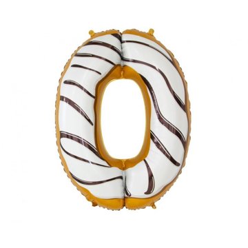 

vybavsenaparty Fóliová číslice donut '0' - 78 cm