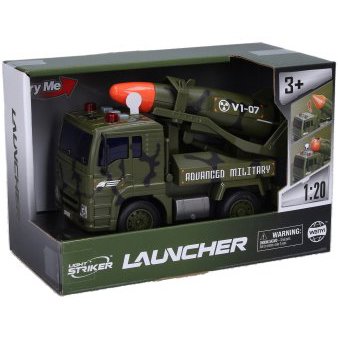

Wiky Vehicles Auto vojenské s raketou a efekty 19 cm