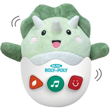 

Wiky Roly-poly plyšový dino s efekty 20 cm