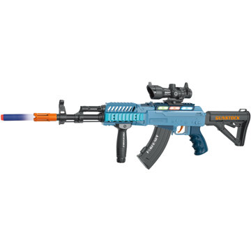 

Wiky Kulomet s 12 pěnovými náboji a efekty 62 cm
