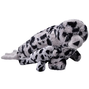 

WILD REPUBLIC Tuleň obecný, samice s mládětem 38 cm
