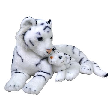 

WILD REPUBLIC Tygr bílý s mládětem 38 cm