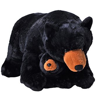 

Wild Republic Plyšová samice s mládětem – medvěd černý, 76 cm