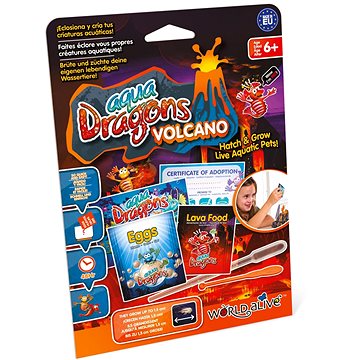 

Aqua Dragons Volcano vodní dráčci náhradní sada vajíček a krmení