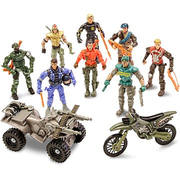 

Lanard The Corps Vojáci s motorkou 11 cm