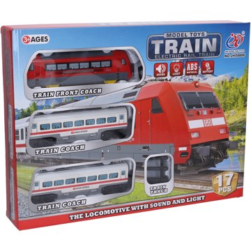 

Wiky Vehicles Vlak s efekty set, trať 88 cm, mašinka 18 cm