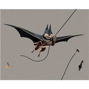 

Ace na laně (DC Liga supermazlíčků), 40×50 cm, bez rámu a bez vypnutí plátna