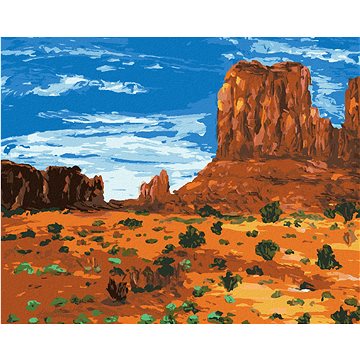 

Arizona národní park, 40×50 cm, vypnuté plátno na rám