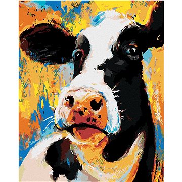 

Barevná kráva, 40×50 cm, bez rámu a bez vypnutí plátna