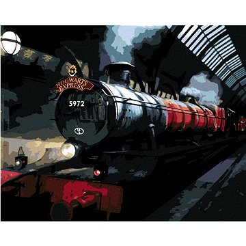 

Bradavický expres v noci (Harry Potter), 40×50 cm, bez rámu a bez vypnutí plátna