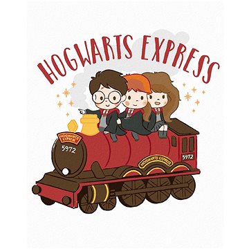 

Bradavický express (Harry Potter), 40×50 cm, bez rámu a bez vypnutí plátna
