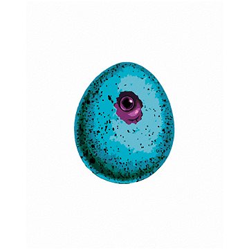 

Dráček ve tvaru písmenka O (Sue Ellen Brown), 40×50 cm, vypnuté plátno na rám