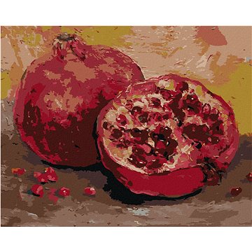 

Granátové jablko, 80×100 cm, bez rámu a bez vypnutí plátna