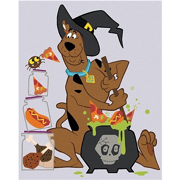 

Halloweenský Scooby (Scooby Doo), 40×50 cm, bez rámu a bez vypnutí plátna
