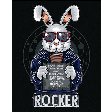 

Králík rocker, 40×50 cm, bez rámu a bez vypnutí plátna