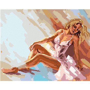 

Krásná baletka, 40×50 cm, vypnuté plátno na rám