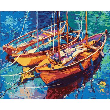 

Lodičky na vodě, 80×100 cm, bez rámu a bez vypnutí plátna