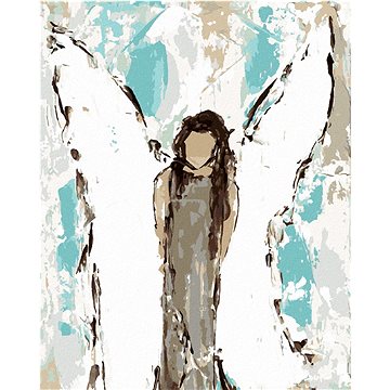 

Malovaný anděl (Haley Bush), 80×100 cm, vypnuté plátno na rám