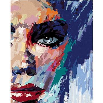 

Okouzlující žena, 80×100 cm, vypnuté plátno na rám