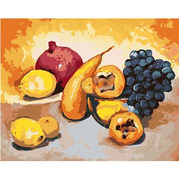 

Ovoce, 40×50 cm, bez rámu a bez vypnutí plátna
