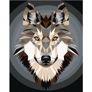 

Polygonový vlk, 80×100 cm, bez rámu a bez vypnutí plátna