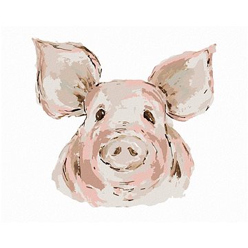 

Prase (Haley Bush), 40×50 cm, vypnuté plátno na rám