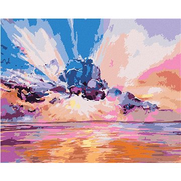 

Růžový východ slunce, 80×100 cm, bez rámu a bez vypnutí plátna