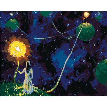 

Vesmírné propojení planet, 40×50 cm, bez rámu a bez vypnutí plátna