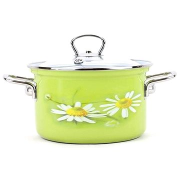 

Belis Smaltovaný hrnec se skl. poklicí Daisy 18 cm, 2,6 l