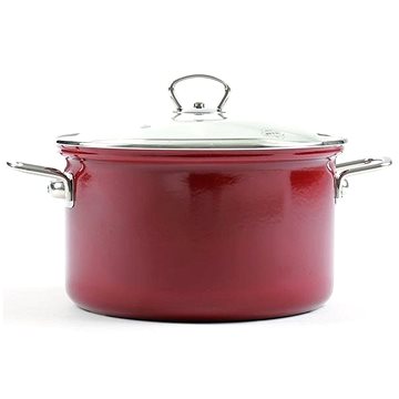 

Belis Smaltovaný hrnec se skleněnou poklicí Eco-Ceramic 16 cm, 2 l