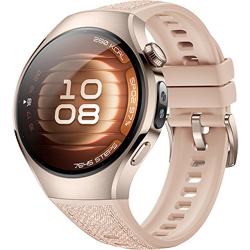 

Huawei Watch 5 42mm LTE Zlaté s béžovým řemínkem